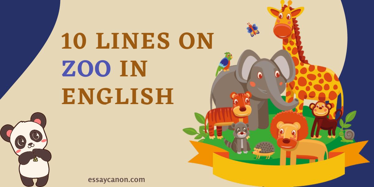 10 Lines On Zoo